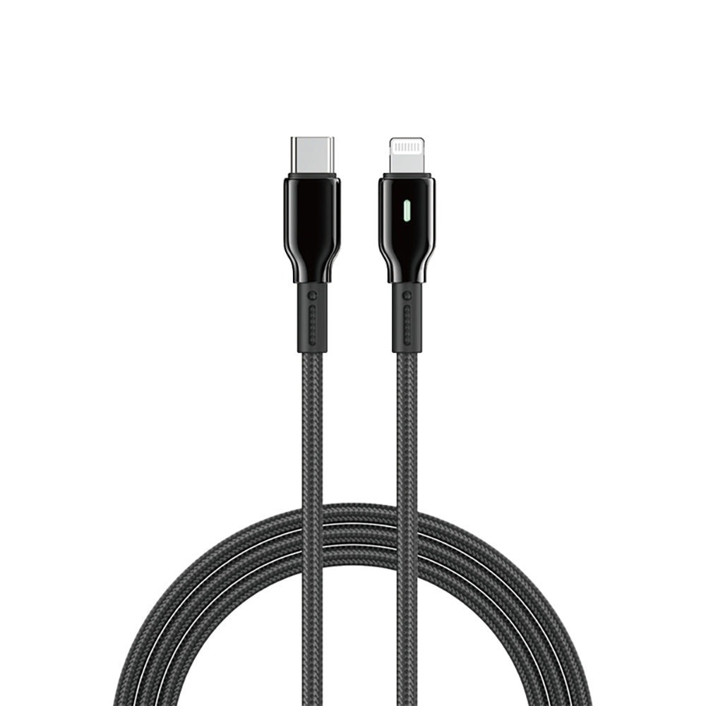Wi-C076 Drualink Type-C to Lightning PD 27W Hızlı Şarj Kablosu 1M