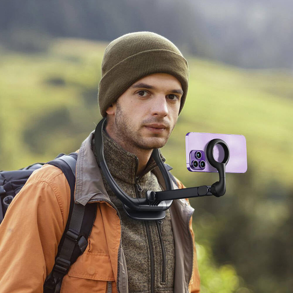 Wi-CH320 Magnetik Boyun Askılı Telefon Tutucu