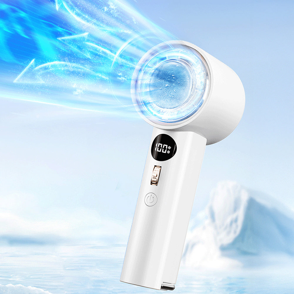 Wi-FS016 Dijital LED Göstergeli Soğutucu El Fanı