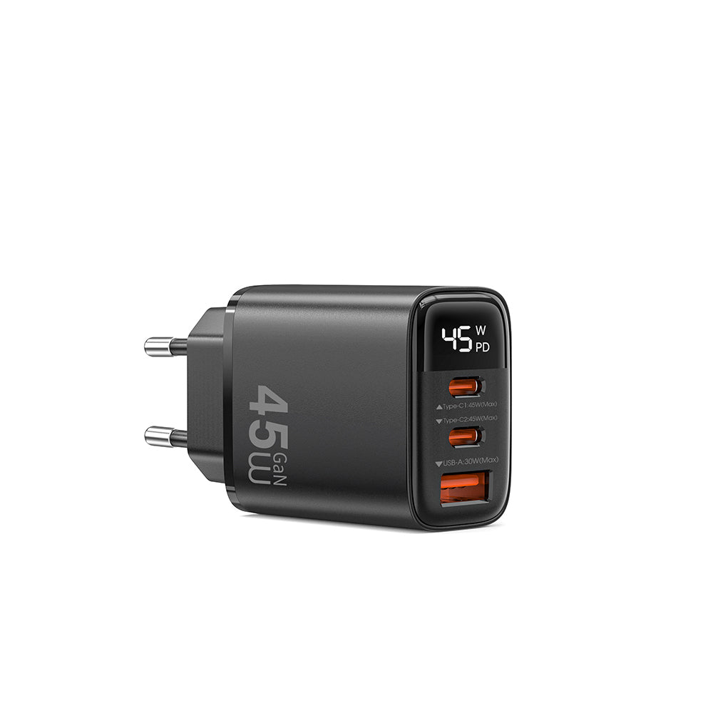 Wi-G011 Firefly Serisi GaN Tech PD Hızlı Şarj Özellikli Şarj Başlığı 45W