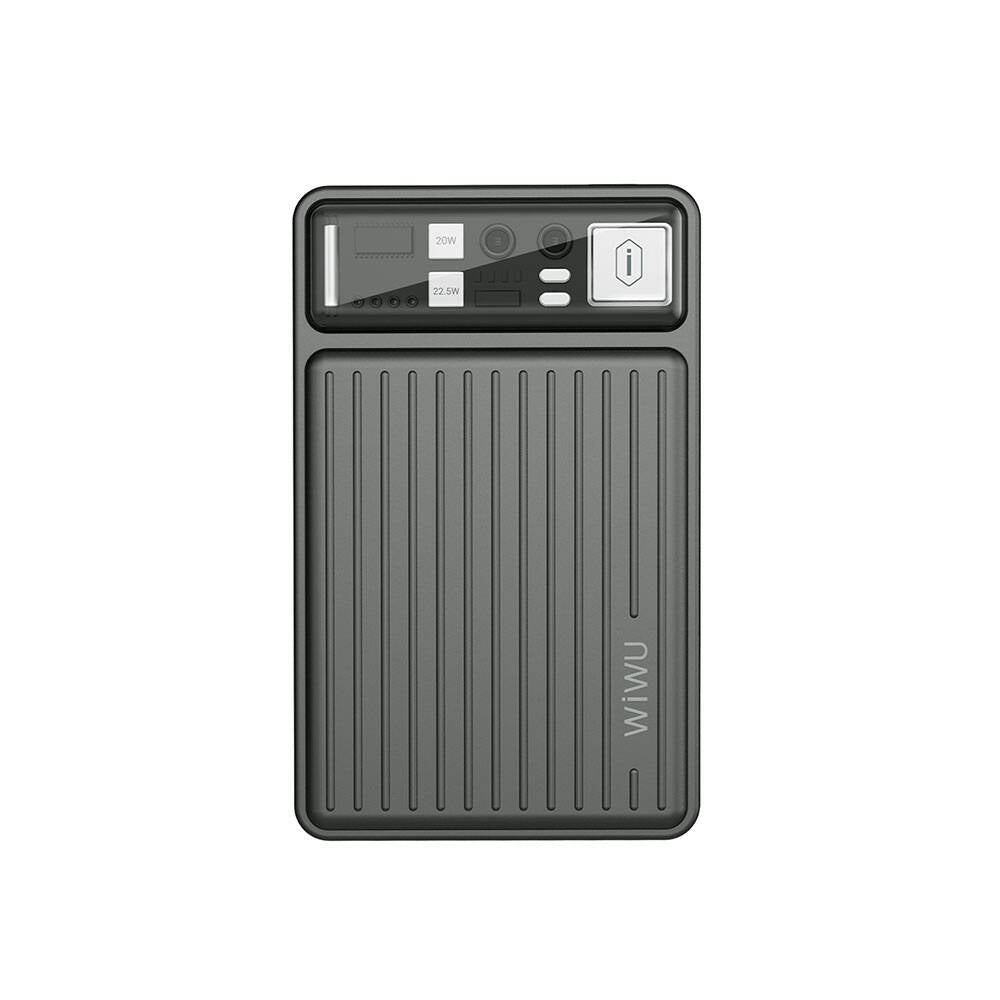 Wi-P004 Trunk Serisi Type-C Lightning Çıkışlı Taşınabilir Powerbank 22.5W 10000mAh