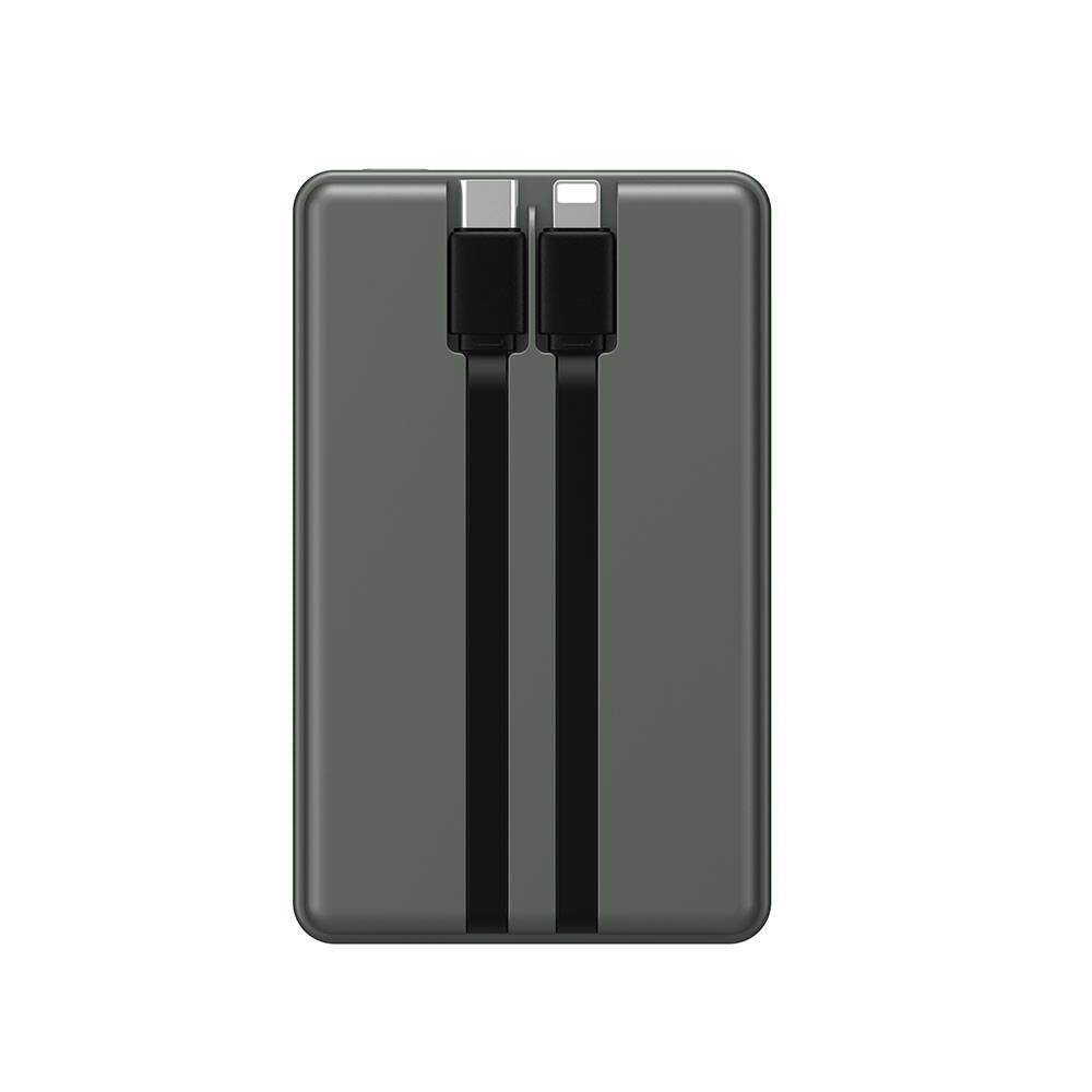 Wi-P004 Trunk Serisi Type-C Lightning Çıkışlı Taşınabilir Powerbank 22.5W 10000mAh
