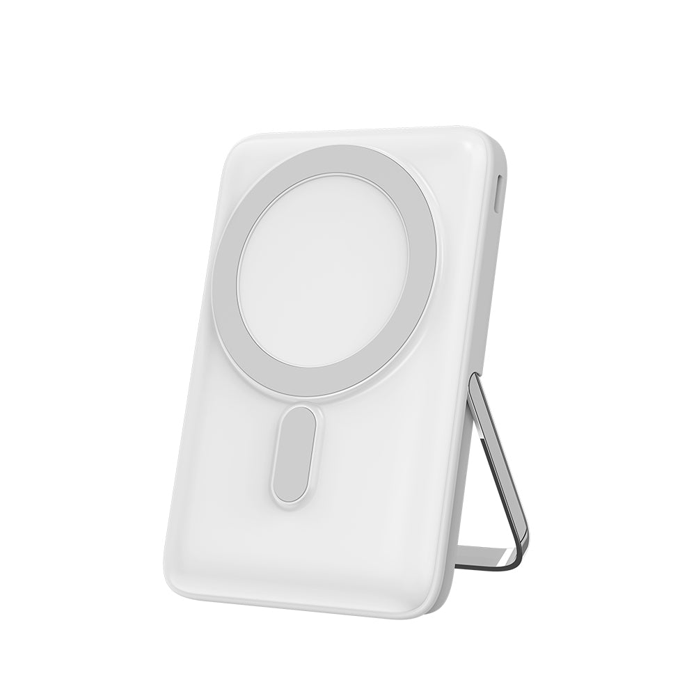 Wi-P011 Gentleman 10000mAh 15W LED Göstergeli Standlı Kablosuz Powerbank