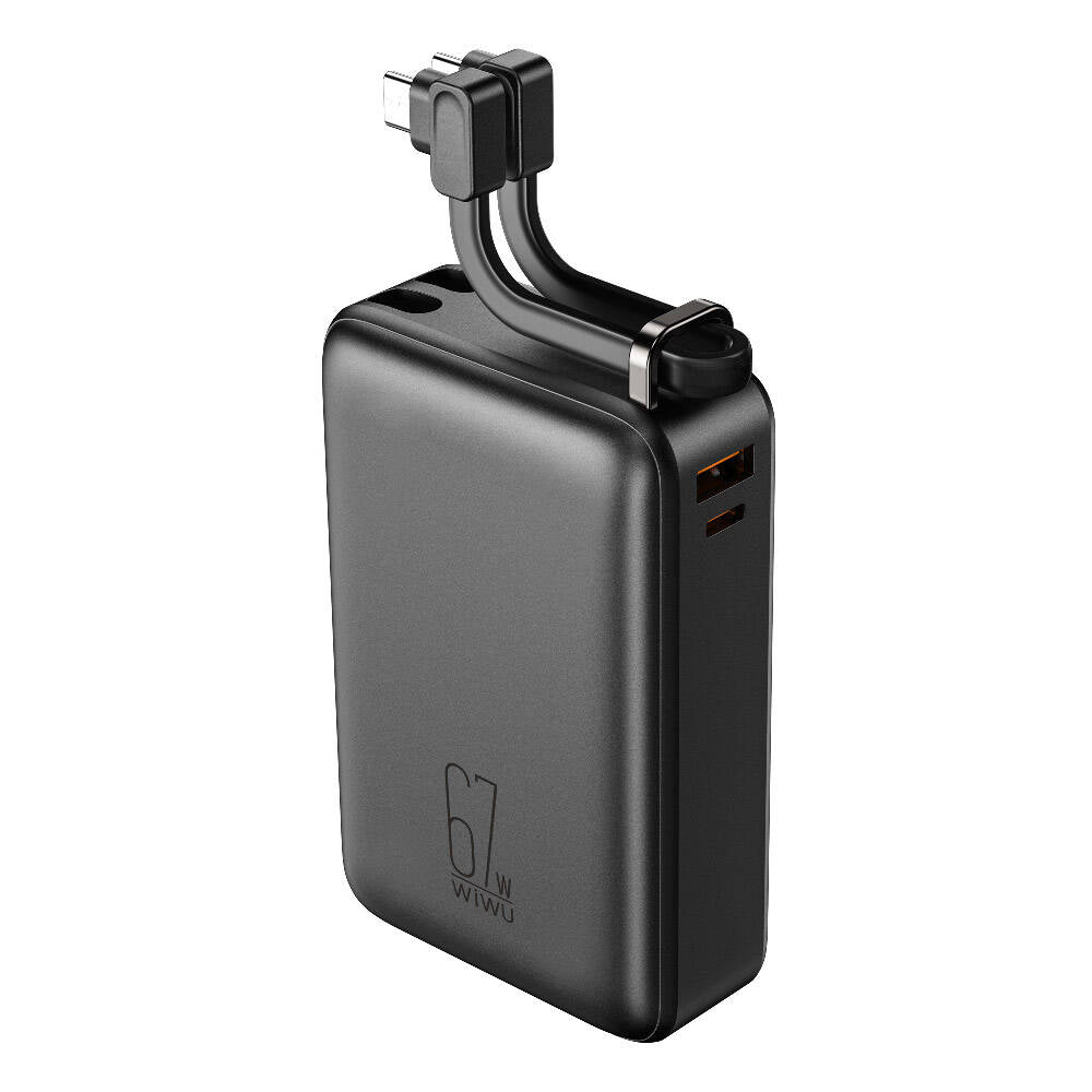 Wi-P012 Tank Serisi Dijital Ekranlı Taşınabilir Powerbank 20000mAh 67W