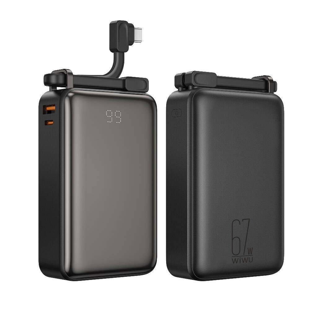 Wi-P012 Tank Serisi Dijital Ekranlı Taşınabilir Powerbank 20000mAh 67W