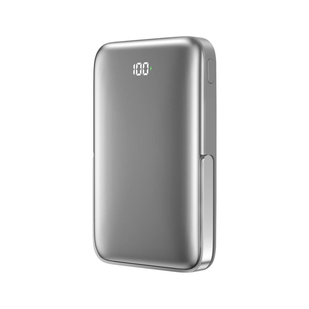 Wi‑P018 Elite Led Ekranlı Magsafe Powerbank Wireless 15 W 10000 mAh