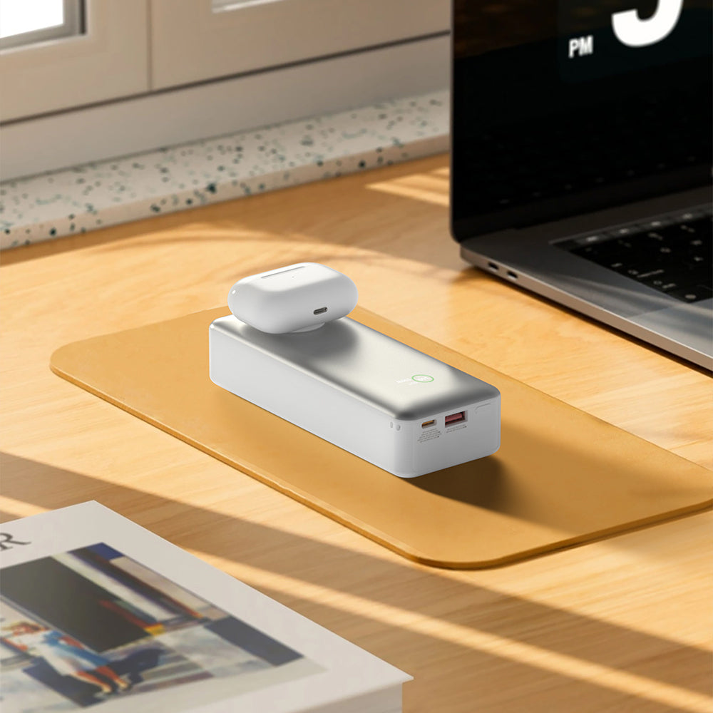 Wi-P023 3in1 Apple Watch Airpods Uyumlu Manyetik Şarjlı Powerbank 20000mAh 145W