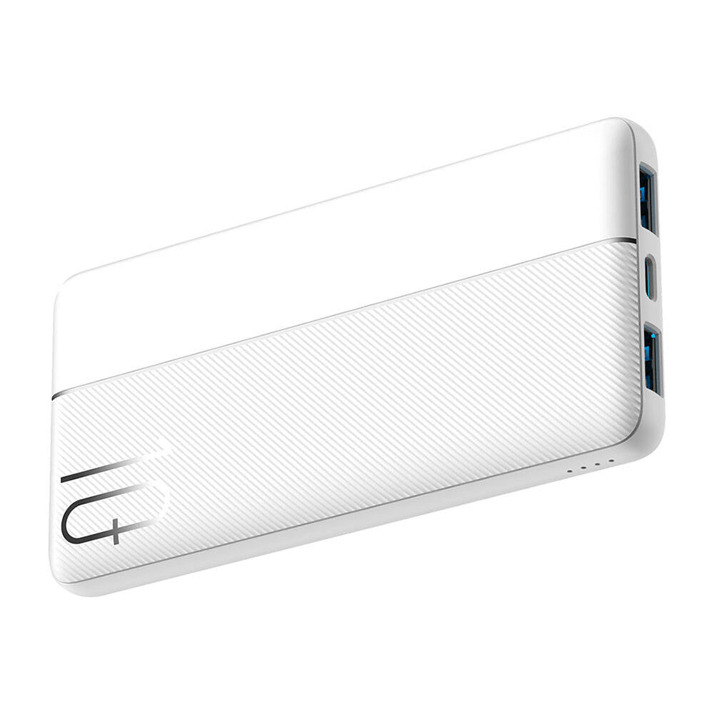 Wi-P032 LED Göstergeli Dual USB-A & Type-C Powerbank 10000 mAh