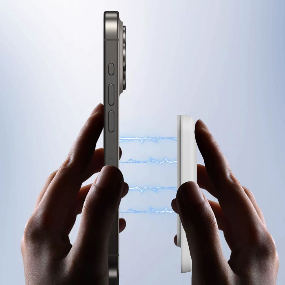 Wi-P037 Magsafe Uyumlu LED Göstergeli Kablosuz 5000mAh 15W Powerbank