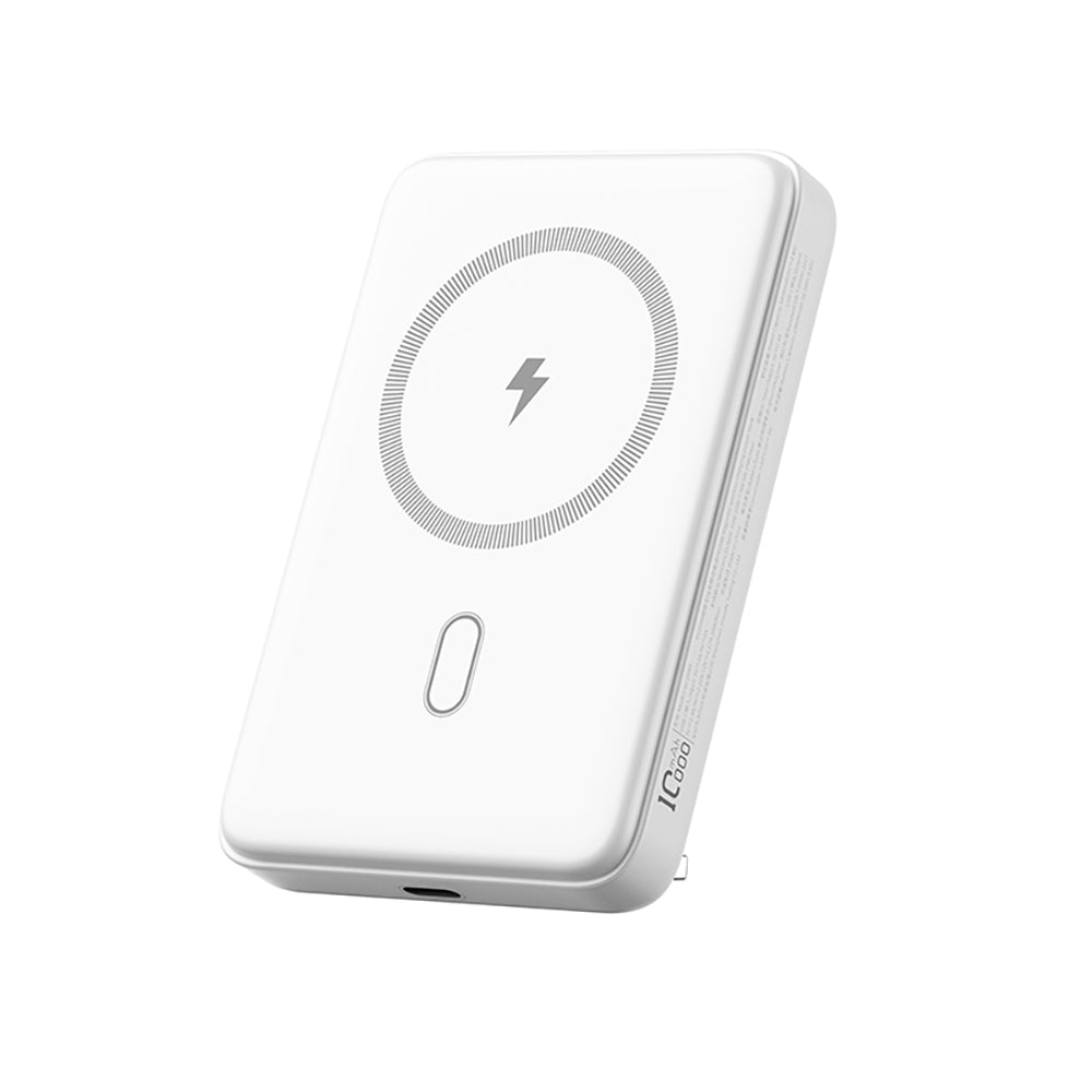 Wi-P043 Magsafe Uyumlu LED Göstergeli Standlı 10.000mAh 15W Powerbank