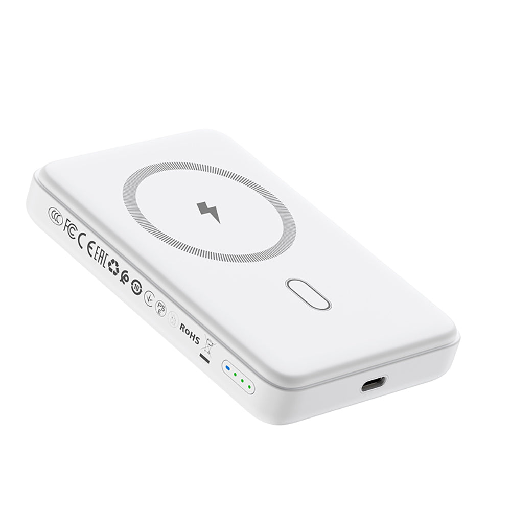 Wi-P043 Magsafe Uyumlu LED Göstergeli Standlı 10.000mAh 15W Powerbank