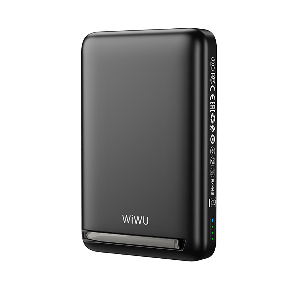 Wi-P043 Magsafe Uyumlu LED Göstergeli Standlı 10.000mAh 15W Powerbank
