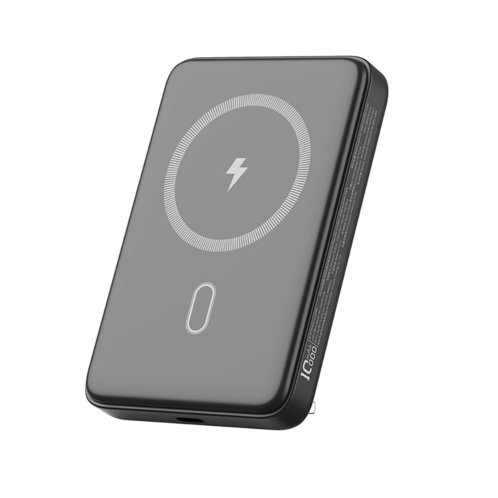 Wi-P043 Magsafe Uyumlu LED Göstergeli Standlı 10.000mAh 15W Powerbank