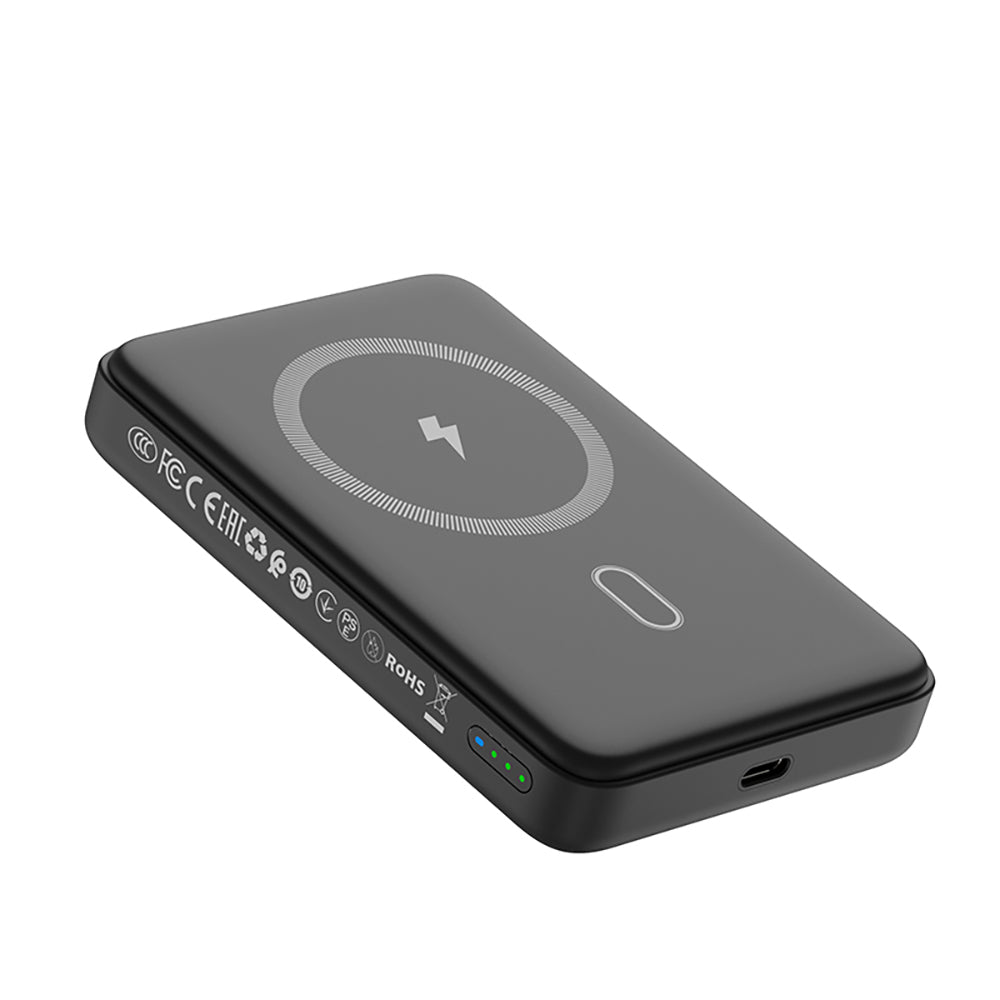 Wi-P043 Magsafe Uyumlu LED Göstergeli Standlı 10.000mAh 15W Powerbank