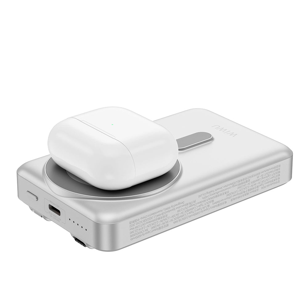 Wi-P056 Wireless ve PD Hızlı Şarj Özellikli Magsafe Powerbank 15W 10000mAh