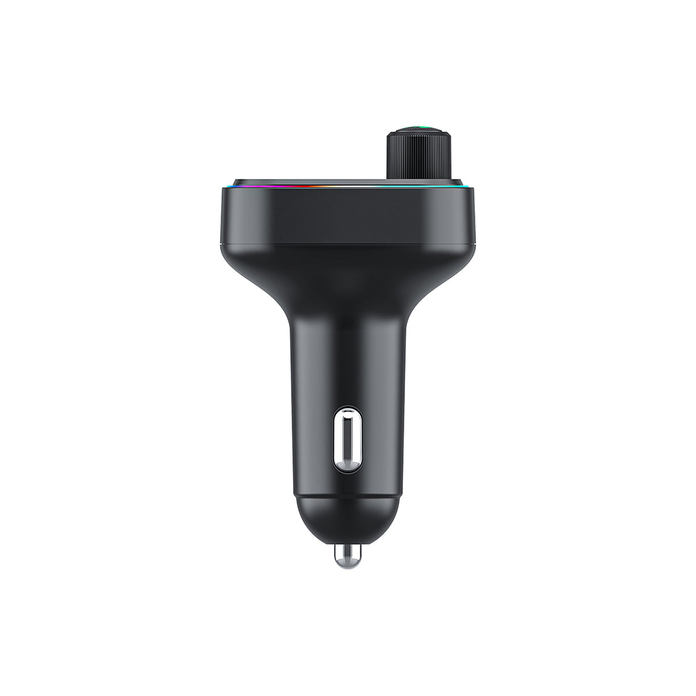 Wi-QC031 RGB Bluetooth Transmitter MP3 Type-C + USB-A Araç Şarjı