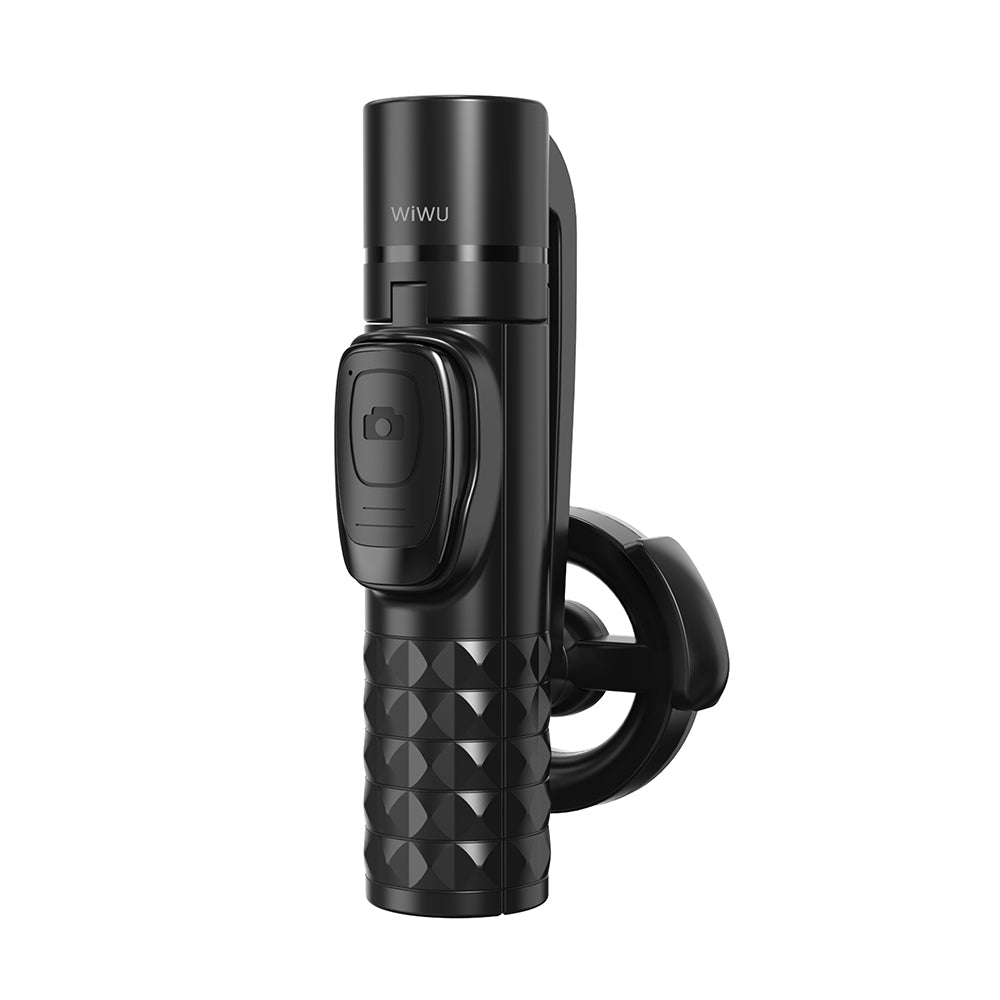 Wi-SE014 Magnetik 360° Dönebilen Kumandalı Selfie Çubuğu ve Tripod