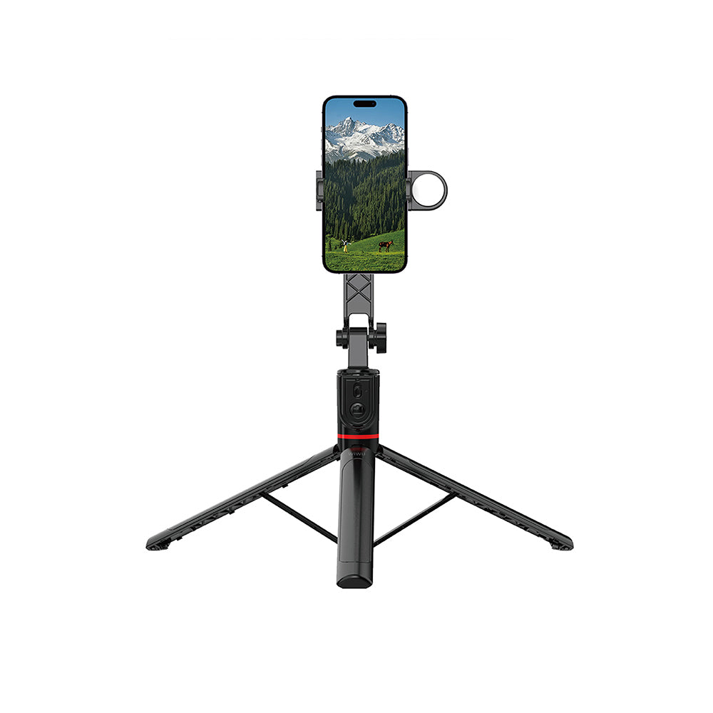Wi-SE015 Dolgu Işıklı Teleskopik Tripod ve Selfie Çubuğu
