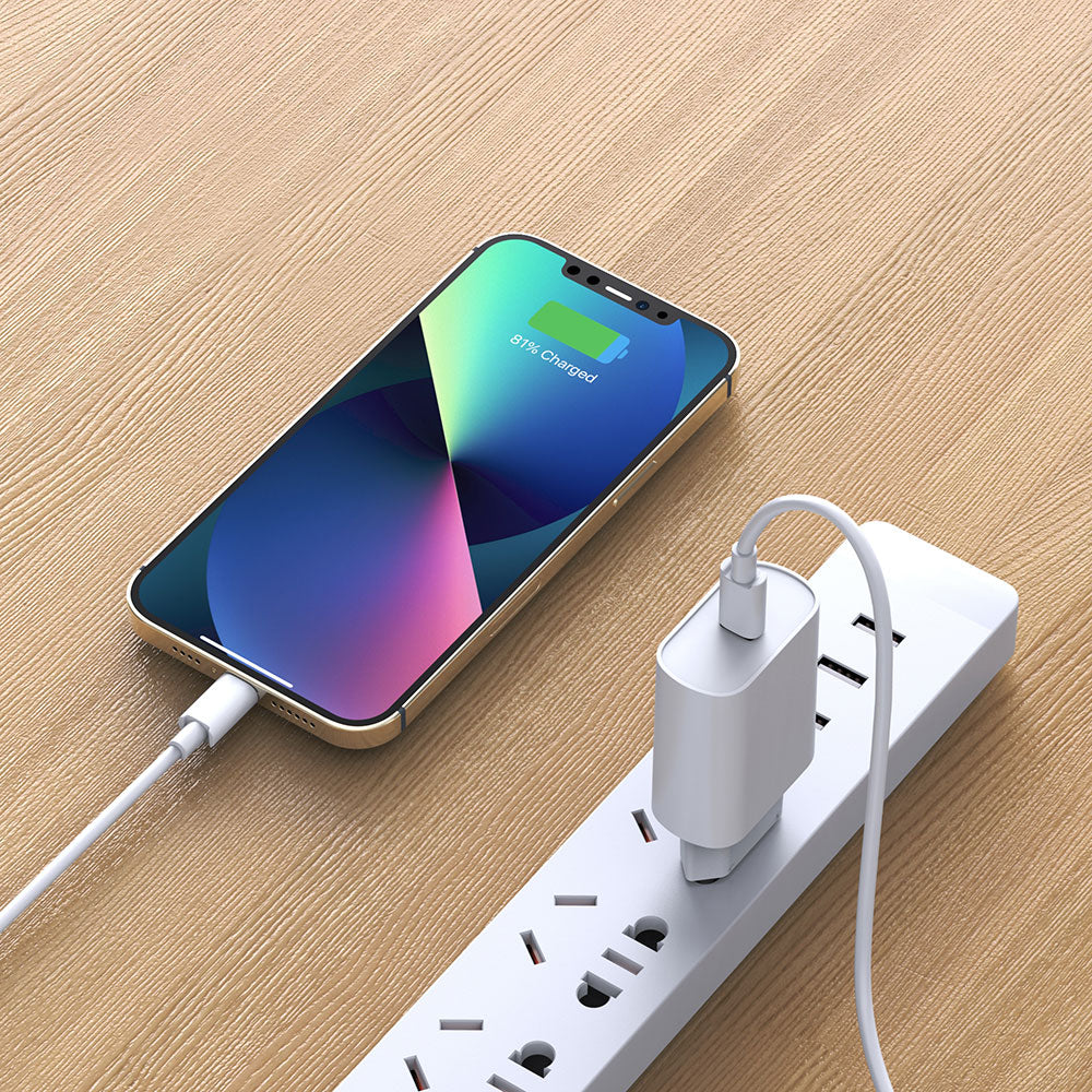 Wi-U001 20W Type-C to Lightning Kablolu PD Hızlı Şarj Seti