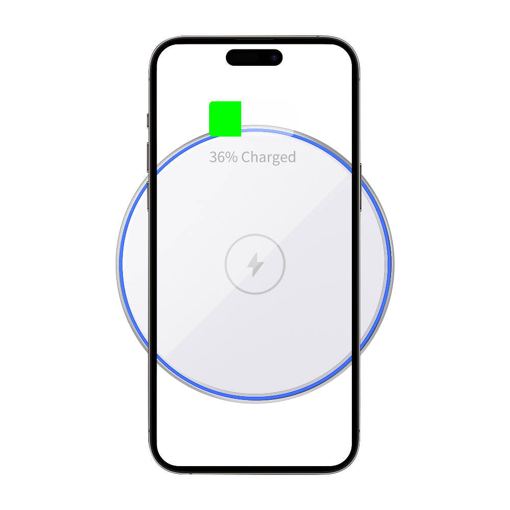 Wi-W012 Quantus 15W Masaüstü Wireless Şarj Cihazı