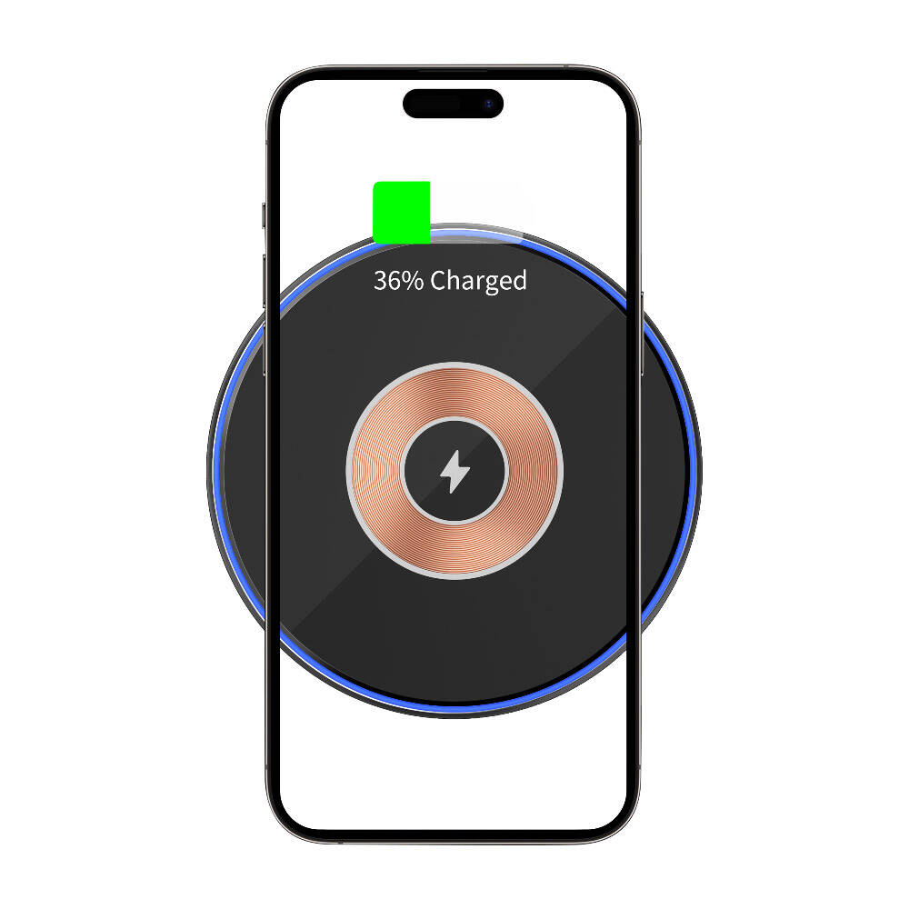 Wi-W013 Quantus 15W Masaüstü Wireless Şarj Cihazı