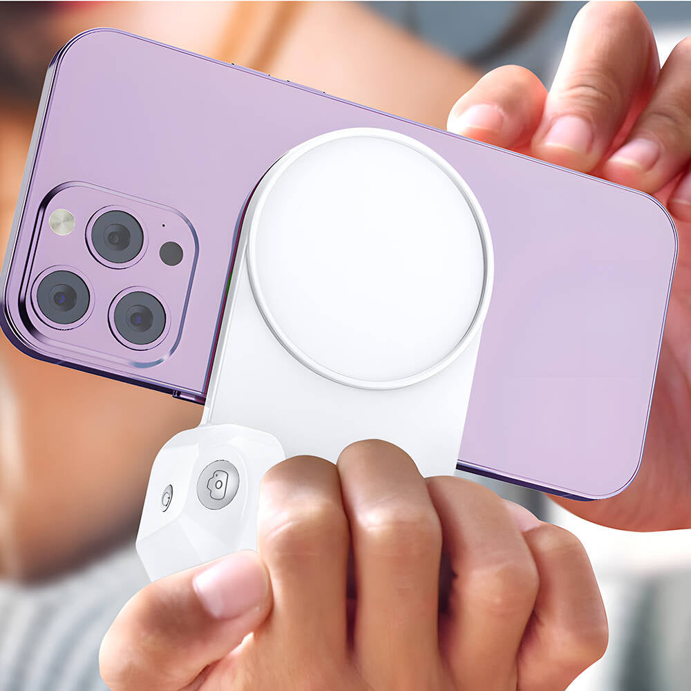 Wi-W016 Wireless Şarj Bluetooth Selfie Kamera Tutamaçlı Powerbank 10W 4500mAh