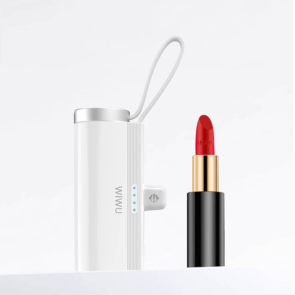 Wi-W026 Capsule 2in1 Mini Standlı Askılı Type-C PD Powerbank 5000mAh