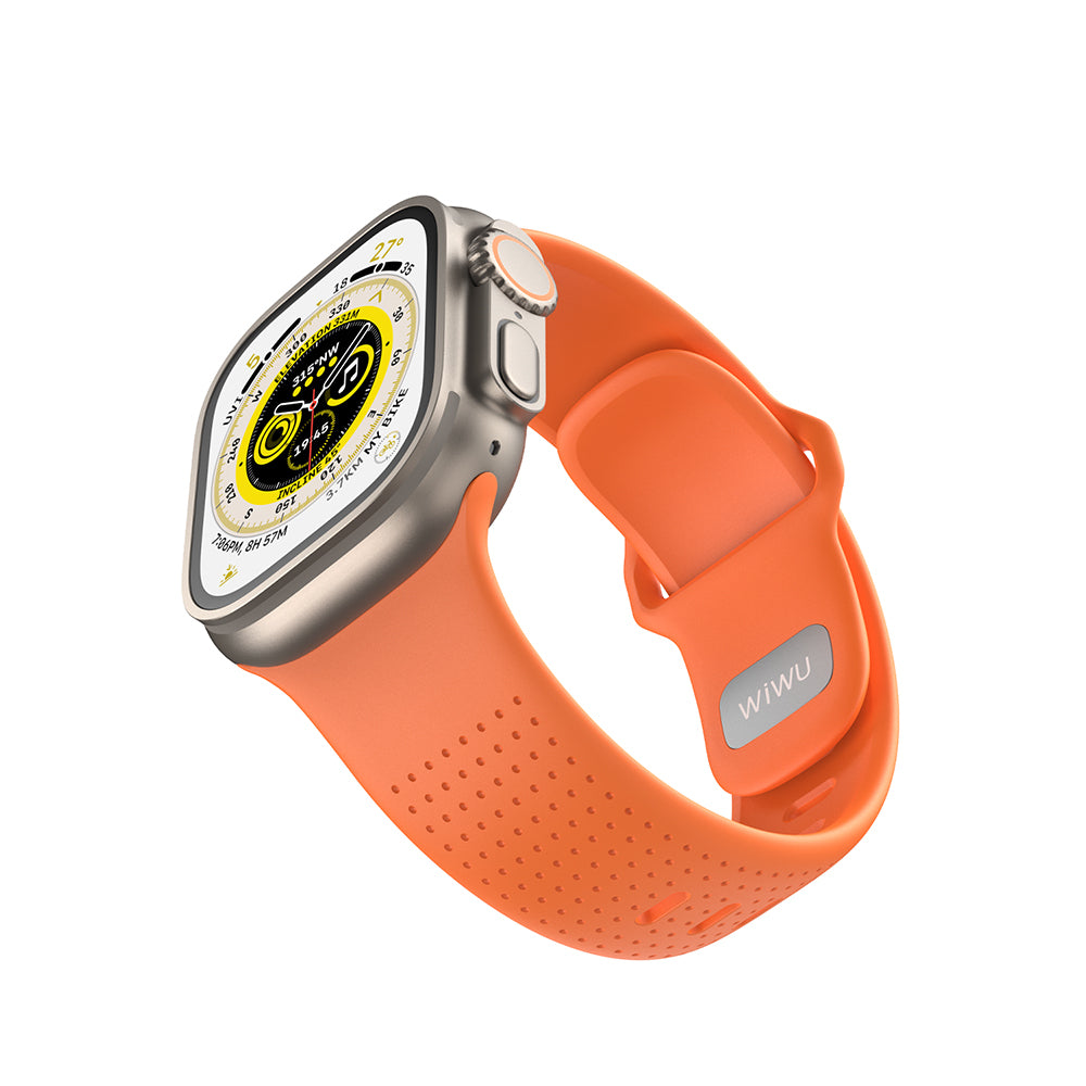 Wi-WB0201 Comf Secur Apple Watch / Ultra uyumlu Silikon Kordon