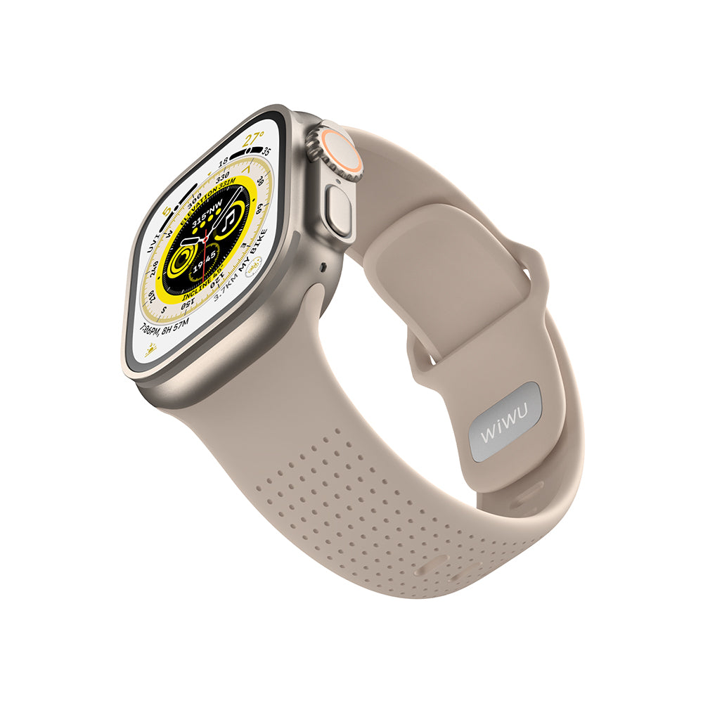 Wi-WB0201 Comf Secur Apple Watch / Ultra uyumlu Silikon Kordon