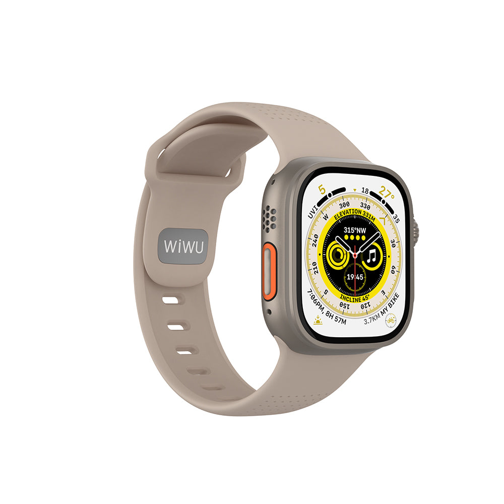 Wi-WB0201 Comf Secur Apple Watch / Ultra uyumlu Silikon Kordon