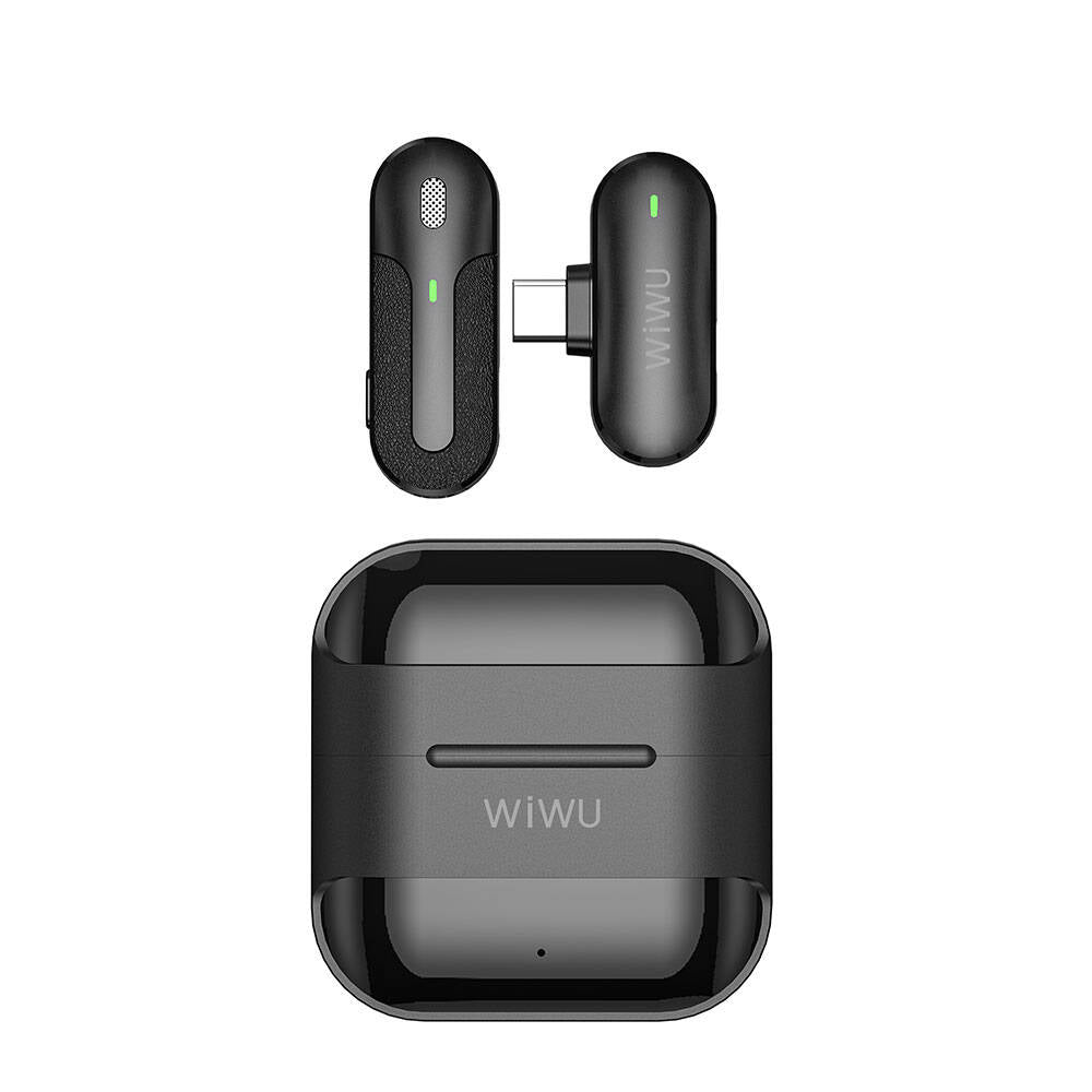WM-001 Type-C Şarj Portlu Kablosuz Yaka Mikrofonu