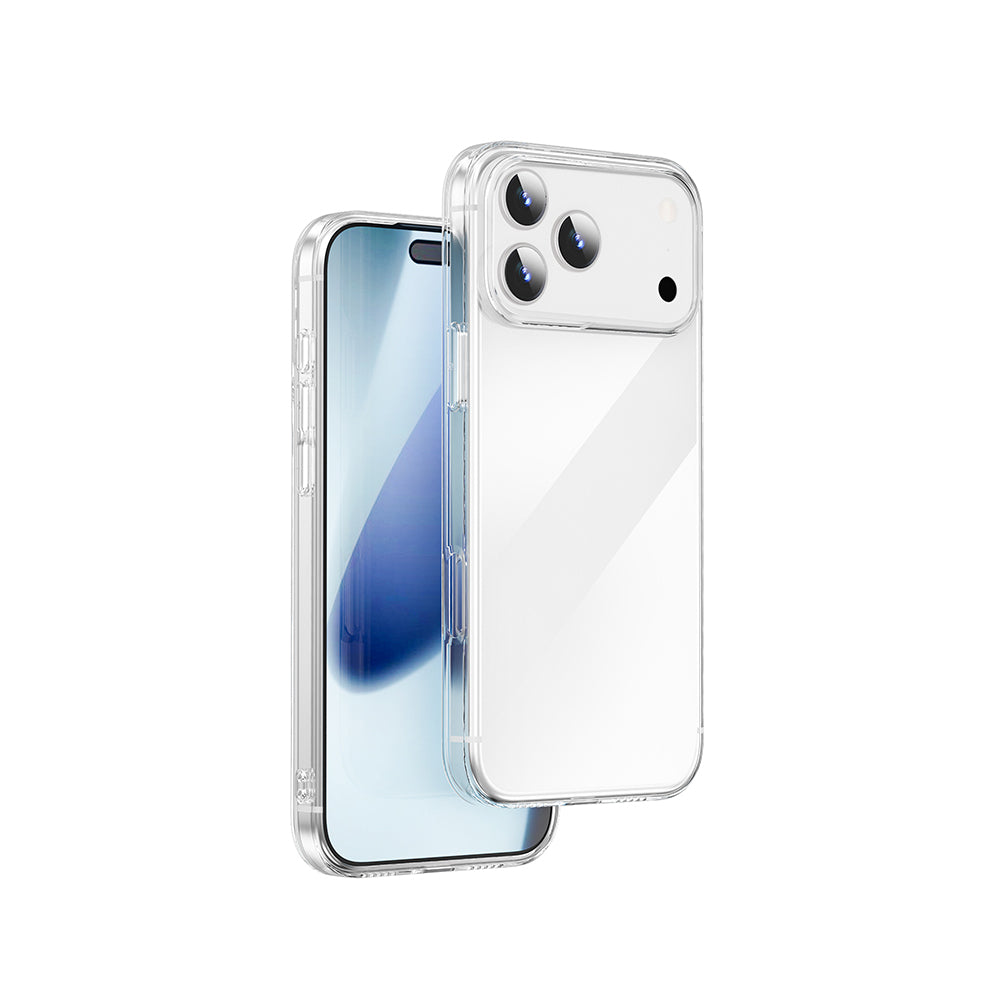 YXK-206 Invisible Sert PC iPhone 17 Pro Max Kılıf