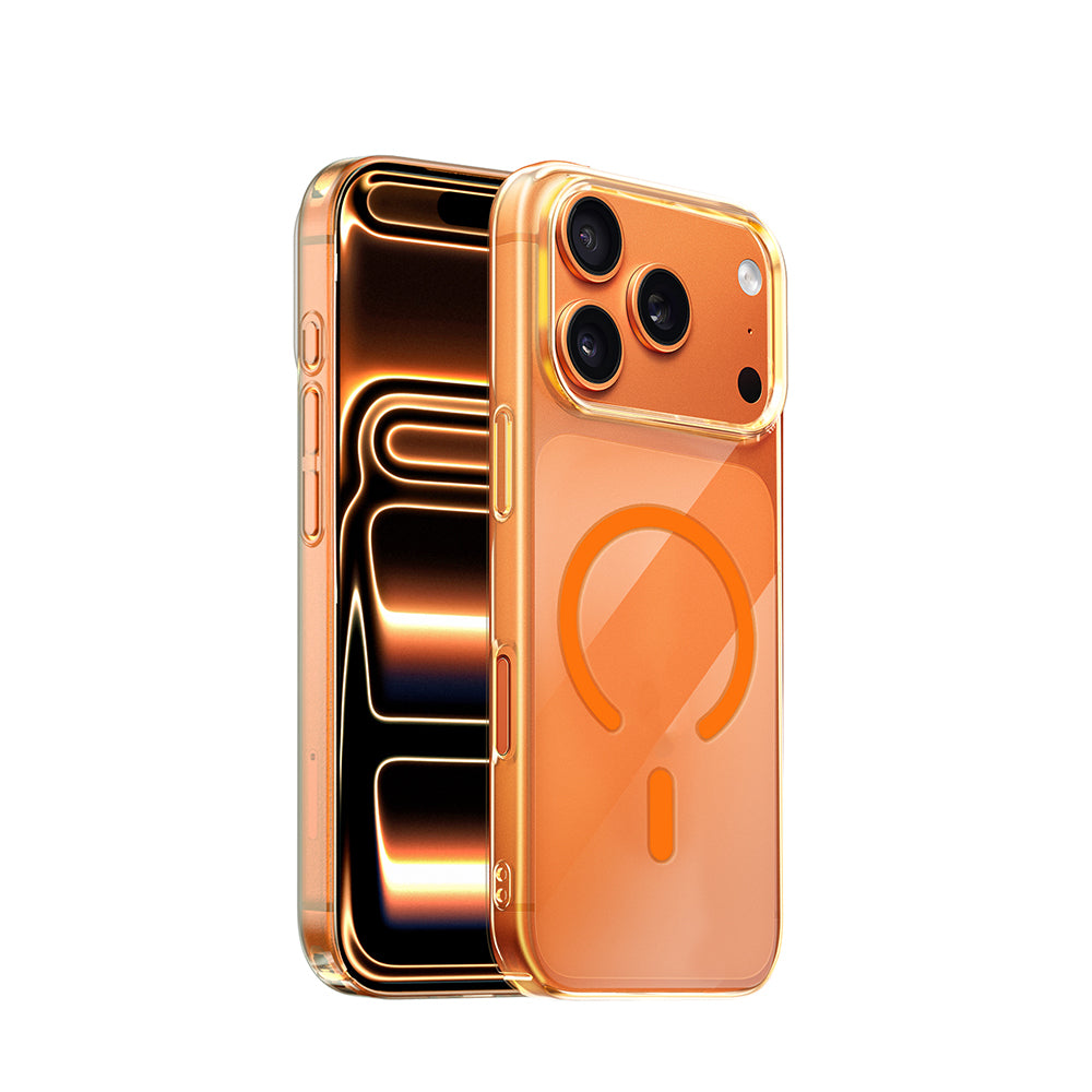 YXK-207 Invisible Pro Sert PC Magsafe Uyumlu iPhone 17 Pro Max Kılıf