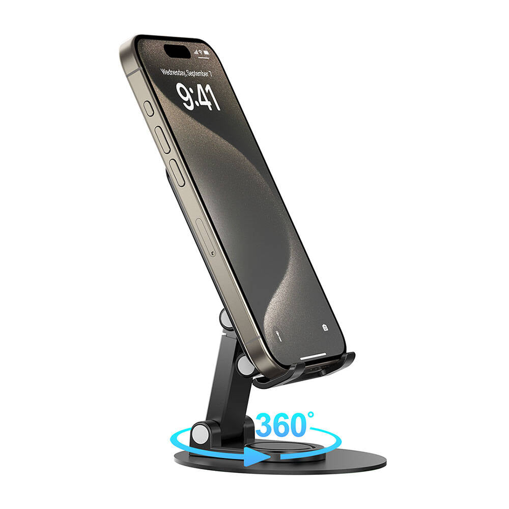 ZM011 360° Taşınabilir Katlanabilir Metal Telefon & Tablet Standı