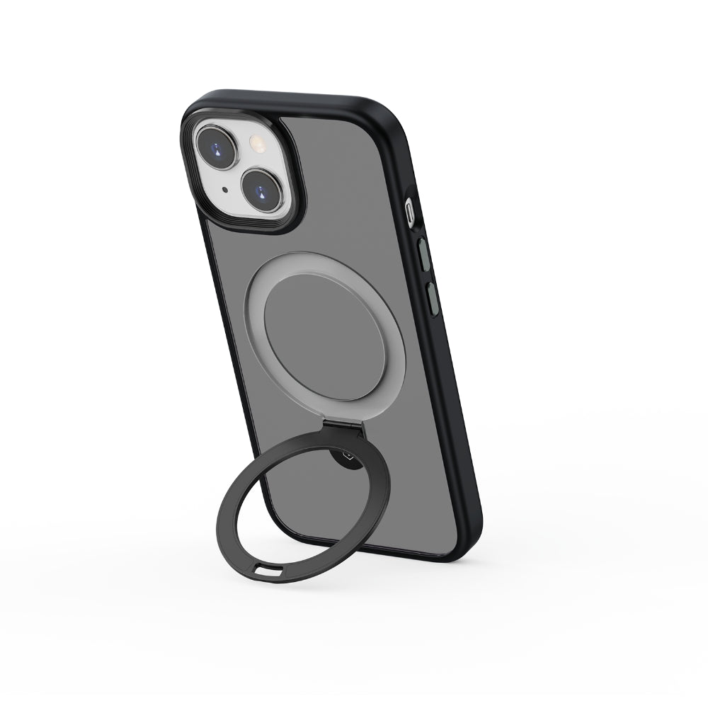 ZMM-010 Magsafe Uyumlu Mat Standlı iPhone 15 Kılıf