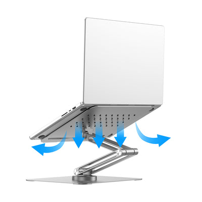 ZM-S801 360° Döner Katlanabilir Masaüstü Laptop Standı