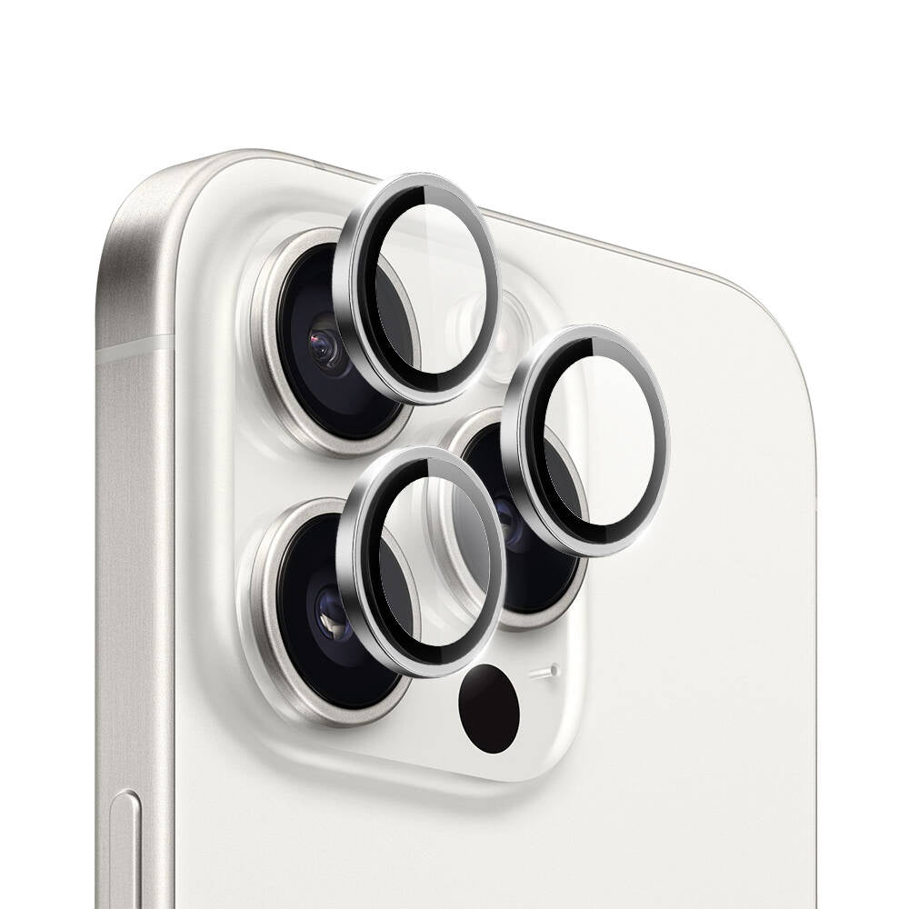 Apple iPhone 15 Pro Max LG-003 Lens Guard Çizilmeye Karşı Dayanıklı Safir Kamera Lens Koruyucu