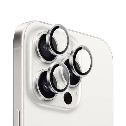 Apple iPhone 15 Pro Max LG-003 Lens Guard Çizilmeye Karşı Dayanıklı Safir Kamera Lens Koruyucu