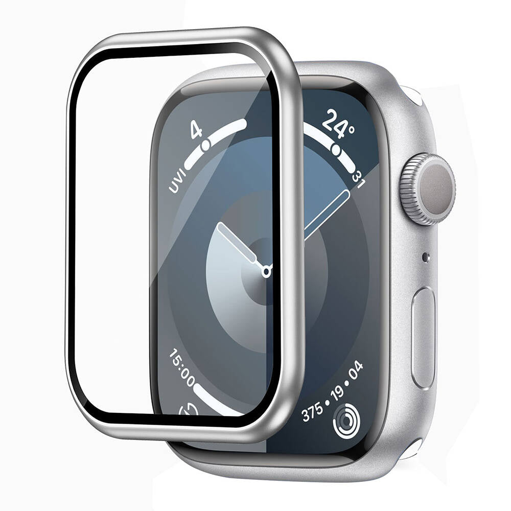 Apple Watch 7 41mm Wi-JD106 Easy Install Akıllı Saat Temperli Cam Ekran Koruyucu