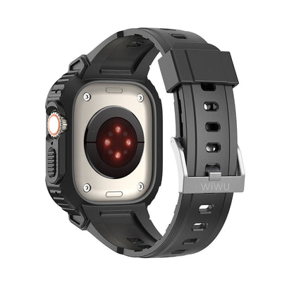 Armor Serisi 2‑in‑1 Apple Watch Ultra Koruyucu Silikon Kordon