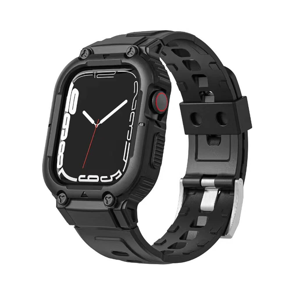 Armor Serisi 2‑in‑1 Sert PC Koruyucu Silikon Kordon 42mm