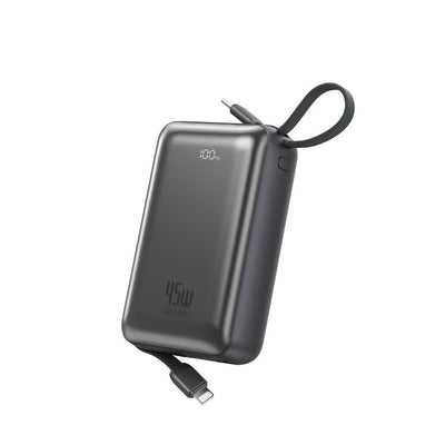 AS-182 Galaxy Pro Max Serisi 20000mAh 45W PD Dahili Kablolu Powerbank
