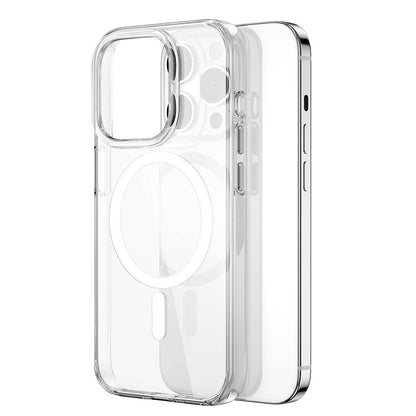 BC-022 iPhone 15 Pro Magsafe Uyumlu Şeffaf Kılıf