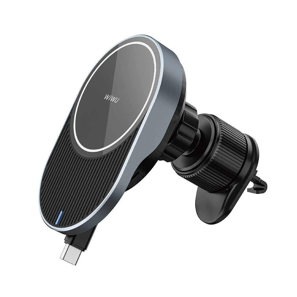 CH-315 Lacey Manyetik Magsafe Kablosuz Şarj Araç Telefon Tutucu