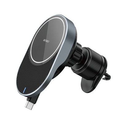 CH-315 Lacey Manyetik Magsafe Kablosuz Şarj Araç Telefon Tutucu