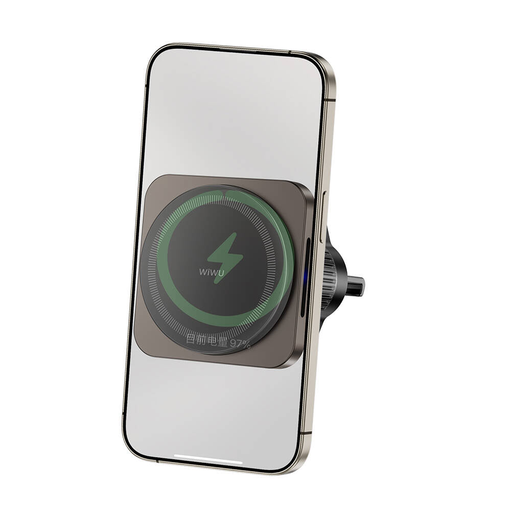 CH-318 Magneto Serisi M-safe Şarj Özellikli Havalandırma Tasarım Araç Telefon Tutucu