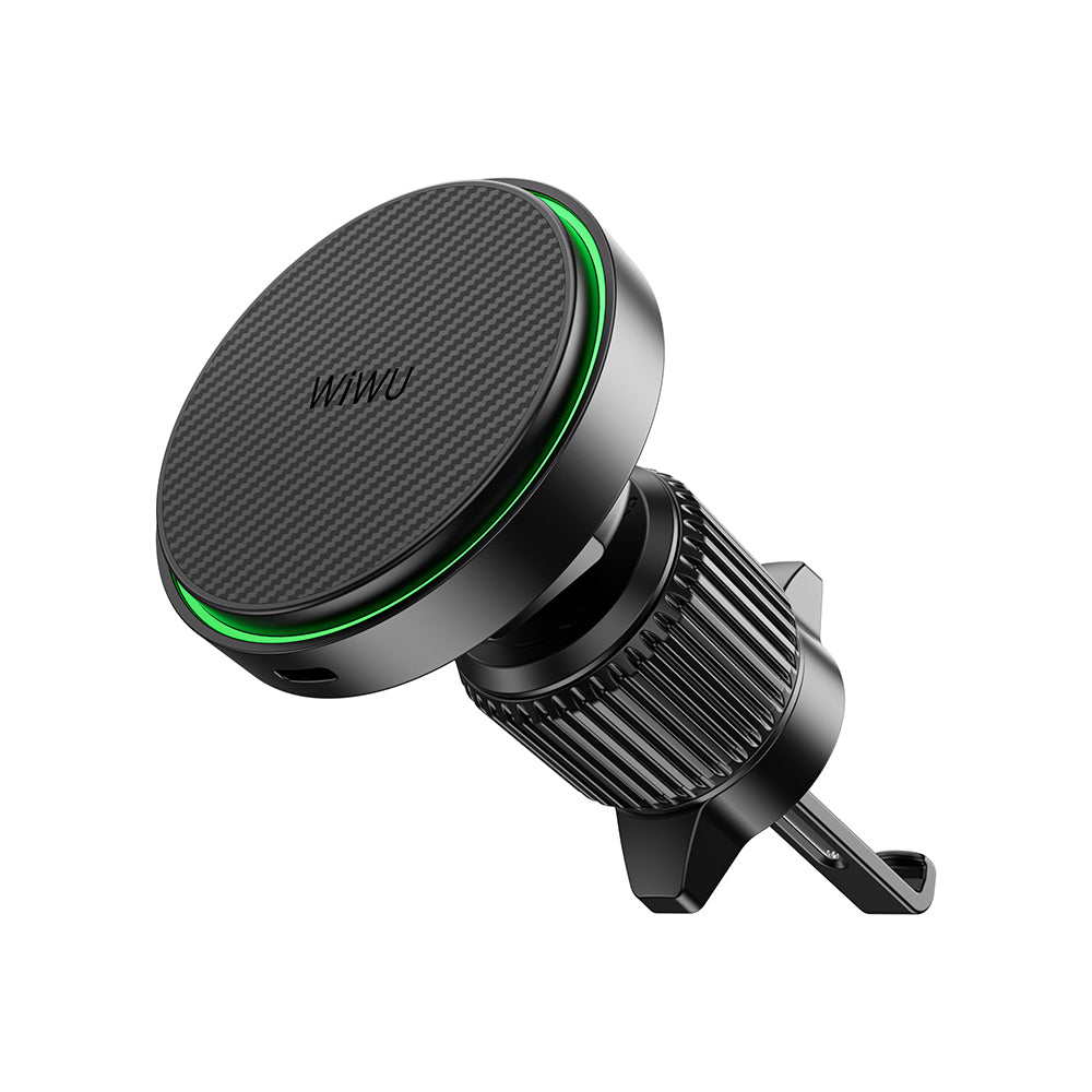 CH-325 Magsafe Uyumlu Qi2 Teknolojili Aramid Fiber 15W Araç Telefon Tutucu