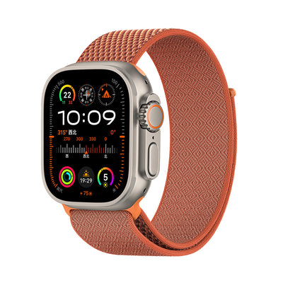 CloudFlex Apple Watch / Ultra Uyumlu Hasır Örme Kordon