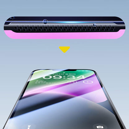 CZ-003 Mavi Işık Filtreli Parlama Önleyici iPhone 13 Ekran Koruyucu