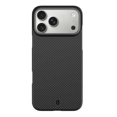 DCC-208 Magsafe Uyumlu Aramid Fiber Karbon iPhone 17 Pro Kılıf